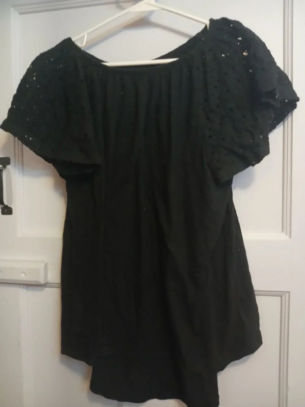 Old Navy Xl 14 Girls Black Shirt
